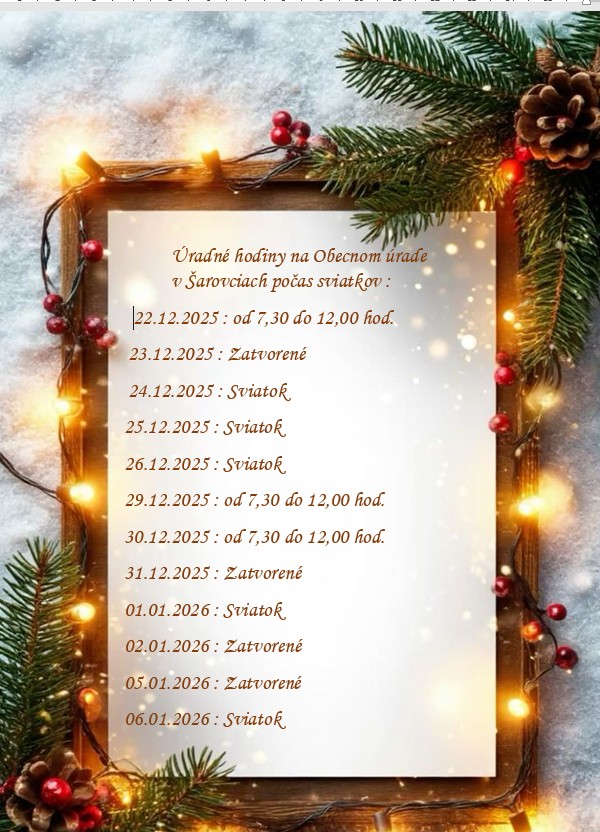 úradné hodiny 